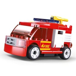 Sluban Power Bricks Natahovací auto hasičské